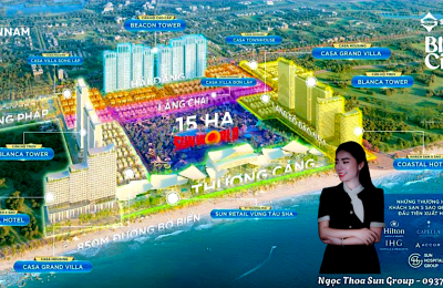 BLANCA CITY – BIỂN VŨNG TÀU | Siêu tổ hợp Giải trí – Nghỉ dưỡng – Đầu tư sinh lời